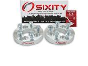 Sixity Auto 2pc 1 5x3.9 Wheel Spacers Plymouth Acclaim Breeze Caravelle Neon Reliant Sundance Voyager M12x1.5mm 1.25in Studs Lugs Loctite