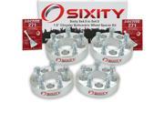 Sixity Auto 4pc 1.5 5x4.5 Wheel Spacers Chrysler Cordoba Fifth Avenue 1 2 20tpi 1.25in Studs Lugs Loctite