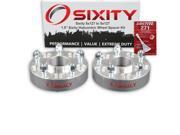 Sixity Auto 2pc 1.5 5x127 Wheel Spacers Sixity Auto Pickup Truck SUV 1 2 20tpi 1.25in Hubcentric Loctite
