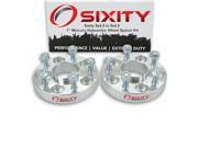 Sixity Auto 2pc 1 5x4.5 Wheel Spacers Mercury Villager Van M12x1.25mm 1.25in Hubcentric