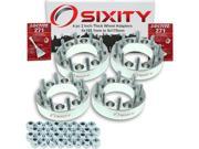 Sixity Auto 4pc 2 Thick 8x165.1mm to 8x170mm Wheel Adapters Pickup Truck SUV Loctite