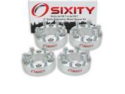 Sixity Auto 4pc 2 6x139.7 Wheel Spacers Sixity Auto Pickup Truck SUV M14x1.5mm 1.25in Studs Lugs