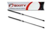 Sixity Auto 2pc 35 60lbs Glasstite Truck Top Cap Gas Springs Lift Support Stuts