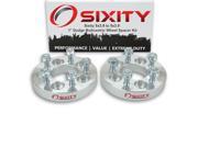 Sixity Auto 2pc 1 5x3.9 Wheel Spacers Dodge Aries Caravan Daytona Dynasty Lancer Neon Spirit Stratus M12x1.5mm 1.25in Studs Lugs