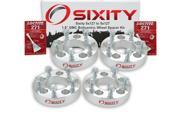 Sixity Auto 4pc 1.5 5x127 Wheel Spacers GMC C1500 Jimmy R1500 Suburban 1 2 20tpi 1.25in Studs Lugs Loctite