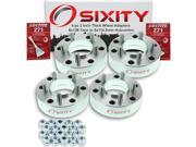 Sixity Auto 4pc 2 Thick 6x139.7mm to 5x114.3mm Hubcentric Wheel Adapters Pickup Truck SUV Loctite