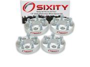 Sixity Auto 4pc 1.5 5x114.3 Wheel Spacers Sixity Auto Pickup Truck SUV 1 2 20tpi 1.25in Studs Lugs