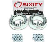Sixity Auto 2pc 2 Thick 8x6.7 Wheel Adapters Hummer H1 H2
