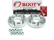Sixity Auto 2pc 1 Thick 5x5.5 Wheel Adapters Mercury Cougar Marauder Mountaineer Loctite