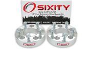 Sixity Auto 2pc 1.5 5x127 Wheel Spacers Ford Galaxie 500 Thunderbird 1 2 20tpi 1.25in Studs Lugs