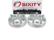 Sixity Auto 2pc 1.5 5x114.3 Wheel Spacers Sixity Auto Pickup Truck SUV 1 2 20tpi 1.25in Studs Lugs