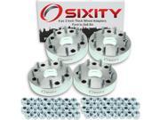 Sixity Auto 4pc 2 Thick 8x6.5 Wheel Adapters Ford Mustang