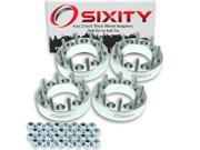 Sixity Auto 4pc 2 Thick 8x6.5 to 8x6.7 Wheel Adapters Pickup Truck SUV