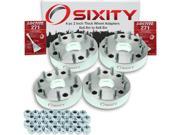 Sixity Auto 4pc 2 Thick 5x4.5 to 8x6.5 Wheel Adapters Pickup Truck SUV Loctite