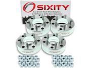 Sixity Auto 4pc 2 Thick 6x139.7mm to 5x114.3mm Hubcentric Wheel Adapters Pickup Truck SUV