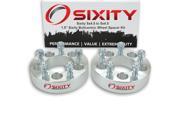 Sixity Auto 2pc 1.5 5x4.5 Wheel Spacers Sixity Auto Pickup Truck SUV 1 2 20tpi 1.25in Studs Lugs