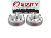 Sixity Auto 2pc 1.5 5x5.0 Wheel Spacers Jeep Grand Cherokee Wrangler Commander 1 2 20tpi 1.25in Hubcentric