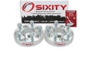 Sixity Auto 2pc 1 5x114.3 Wheel Spacers Infiniti Q45 I30 I35 EX35 FX35 G35 G37 M12x1.25mm 1.25in Hubcentric Loctite
