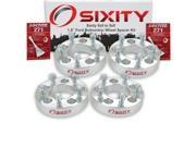 Sixity Auto 4pc 1.5 5x5 Wheel Spacers Ford Galaxie 500 Thunderbird 1 2 20tpi 1.25in Studs Lugs Loctite
