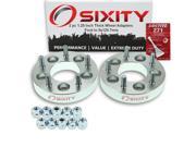 Sixity Auto 2pc 1.25 Thick 5x120.7mm Wheel Adapters Ford Escape Five Hundred Freestyle Fusion Probe Taurus X Loctite