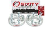 Sixity Auto 2pc 1 5x120.7 Wheel Spacers Buick Riveria M12x1.5mm 1.25in Studs Lugs Loctite
