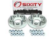 Sixity Auto 2pc 1.25 Thick 5x127mm Wheel Adapters Chevy Bel Air Camaro Caprice Corvette El Camino Monte Carlo S10 Blazer