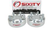 Sixity Auto 2pc 2 6x139.7 Wheel Spacers Chevy Astro Avalanche Chevy Pickup Express G30 Silverado Suburban 1500 M14x1.5mm 1.25in Studs Lugs