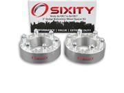 Sixity Auto 2pc 2 6x139.7 Wheel Spacers Dodge Ram 50 Raider D50 M12x1.5mm 1.25in Studs Lugs