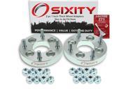 Sixity Auto 2pc 1 Thick 4x114.3mm Wheel Adapters Geo Prizm Storm Loctite
