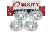 Sixity Auto 4pc 1.5 8x6.7 Wheel Spacers Ford F350 Pickup Truck M14x2.0mm 1.75in Studs Lugs Loctite