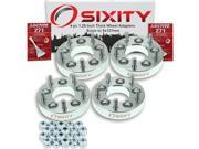 Sixity Auto 4pc 1.25 Thick 5x127mm Wheel Adapters Scion tC xB Loctite