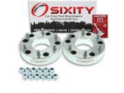 Sixity Auto 2pc 2 Thick 5x127mm to 6x139.7mm Wheel Adapters Pickup Truck SUV Loctite