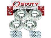 Sixity Auto 4pc 1.25 Thick 5x120.7mm to 5x114.3mm Wheel Adapters Pickup Truck SUV Loctite