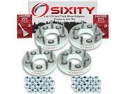 Sixity Auto 4pc 1.25 Thick 5x4.75 Wheel Adapters Pontiac Vibe Loctite