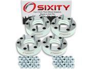Sixity Auto 4pc 2 Thick 5x4.75 Wheel Adapters Mazda B1800 B2200