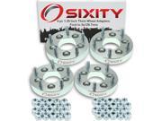 Sixity Auto 4pc 1.25 Thick 5x139.7mm Wheel Adapters Ford Crown Victoria Edge Mustang Taurus Torino