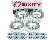 Sixity Auto 4pc 2 Thick 8x170mm Wheel Adapters Hummer H1 H2