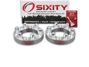 Sixity Auto 2pc 1.25 6x139.7 Wheel Spacers Mitsubishi Pickup Truck M12x1.5mm 1.25in Studs Lugs Loctite