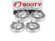 Sixity Auto 4pc 1.5 6x5.5 Wheel Spacers Plymouth Arrow Pickup M12x1.5mm 1.25in Studs Lugs