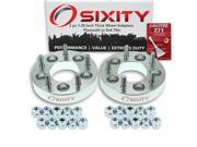Sixity Auto 2pc 1.25 Thick 5x4.75 Wheel Adapters Plymouth Grand Voyager Laser Outlander Prowler Loctite