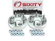 Sixity Auto 2pc 1.25 Thick 5x108mm to 5x114.3mm Wheel Adapters Pickup Truck SUV