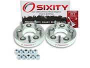 Sixity Auto 2pc 1.25 Thick 5x127mm Wheel Adapters Ford Escape Five Hundred Freestyle Fusion Probe Taurus X Loctite