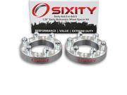 Sixity Auto 2pc 1.25 6x5.5 Wheel Spacers Sixity Auto Pickup Truck SUV M12x1.5mm 1.25in Studs Lugs