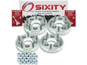 Sixity Auto 4pc 1.25 Thick 5x5.5 Wheel Adapters Mercury Cougar Marauder Mountaineer Loctite