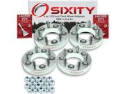 Sixity Auto 4pc 1.25 Thick 5x4.5 Wheel Adapters GMC Jimmy Sonoma Loctite