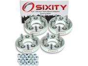 Sixity Auto 4pc 1.25 Thick 5x5 Wheel Adapters Ford Escape Five Hundred Freestyle Fusion Probe Taurus X