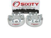 Sixity Auto 2pc 2 6x5.5 Wheel Spacers Chevy Astro Avalanche Chevy Pickup Express G30 Silverado Suburban 1500 M14x1.5mm 1.25in Studs Lugs