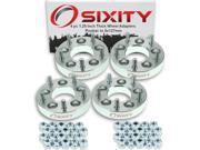 Sixity Auto 4pc 1.25 Thick 5x127mm Wheel Adapters Pontiac Vibe