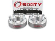 Sixity Auto 2pc 2 8x6.5 Wheel Spacers Hummer H1 H2 H3 Truck SUV M14x1.5mm 1.75in Studs Lugs