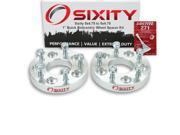 Sixity Auto 2pc 1 5x4.75 Wheel Spacers Buick Riveria M12x1.5mm 1.25in Studs Lugs Loctite